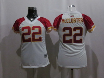 KANSAS CITY CHIEFS #22 WOMENS JERSEY white