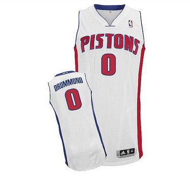 Detroit Pistons #0 Andre Drummond White Stitched NBA Jersey Detroit Pistons #0 Andre Drummond White Stitched NBA Jersey
