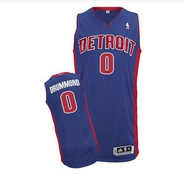 Detroit Pistons #0 Andre Drummond Blue Stitched NBA Jersey Detroit Pistons #0 Andre Drummond Blue Stitched NBA Jersey