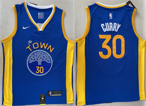 Men's Golden State Warriors #30 Stephen Curry Royal Stitched Jersey Men's Golden State Warriors #30 Stephen Curry Royal Stitched Jersey
