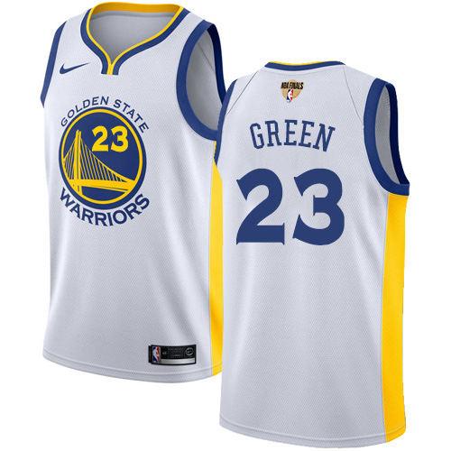 Nike Warriors #23 Draymond Green White The Finals Patch NBA Swingman Association Edition Jersey Nike Warriors #23 Draymond Green White The Finals Patch NBA Swingman Association Edition Jersey