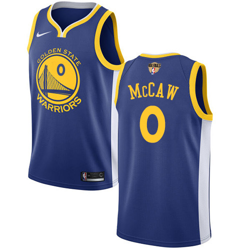Nike Warriors #0 Patrick McCaw Blue The Finals Patch NBA Swingman Icon Edition Jersey Nike Warriors #0 Patrick McCaw Blue The Finals Patch NBA Swingman Icon Edition Jersey