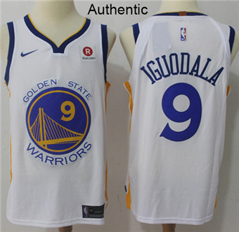 Nike Warriors #9 Andre Iguodala White NBA Authentic Association Edition Jersey Nike Warriors #9 Andre Iguodala White NBA Authentic Association Edition Jersey