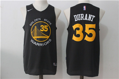 Warriors 35 Kevin Durant Black Nike Stitched Jersey Warriors 35 Kevin Durant Black Nike Stitched Jersey