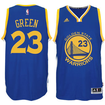 Men's Golden State Warriors Draymond Green adidas Royal Road Swingman climacool Jersey Men's Golden State Warriors Draymond Green adidas Royal Road Swingman climacool Jersey