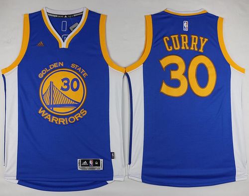 Warriors #30 Stephen Curry Blue Swingman Stitched NBA Jersey Warriors #30 Stephen Curry Blue Swingman Stitched NBA Jersey