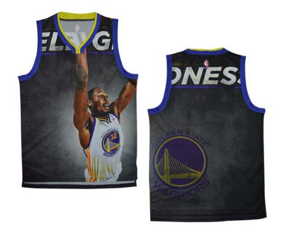 The golden state warriors # 32 blank NBA jerseys（ Moments version）