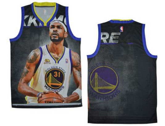 The golden state warriors # 31 blank NBA jerseys（ Moments version）