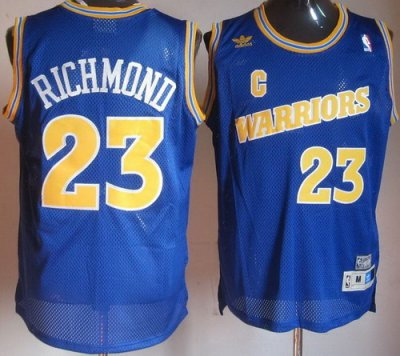 Golden State Warriors 23 Mitch Richmond Blue Soul Throwback M&N NBA Jerseys Golden State Warriors 23 Mitch Richmond Blue Soul Throwback M&N NBA Jerseys