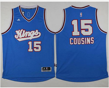 Sacramento Kings #15 DeMarcus Cousins New Light Blue Stitched NBA Jersey Sacramento Kings #15 DeMarcus Cousins New Light Blue Stitched NBA Jersey