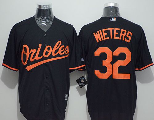 Orioles #32 Matt Wieters Black New Cool Base Stitched MLB Jersey Orioles #32 Matt Wieters Black New Cool Base Stitched MLB Jersey
