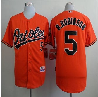 Baltimore Orioles #5 Brooks Robinson Orange Cool Base Stitched Baseball Jersey Baltimore Orioles #5 Brooks Robinson Orange Cool Base Stitched Baseball Jersey
