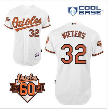 Baltimore Orioles #32 Matt Wieters White Cool Base Stitched Baseball Jersey Baltimore Orioles #32 Matt Wieters White Cool Base Stitched Baseball Jersey