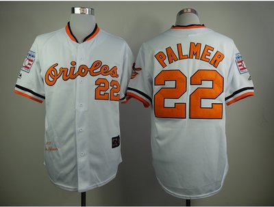 Baltimore Orioles #22 Jim Palmer white Baseball Jersey Baltimore Orioles #22 Jim Palmer white Baseball Jersey
