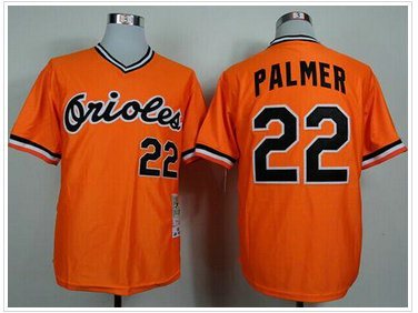 Baltimore Orioles #22 Jim Palmer Mitchell And Ness 1982 Orange Throwback Stitched Baseball Jersey Baltimore Orioles #22 Jim Palmer Mitchell And Ness 1982 Orange Throwback Stitched Baseball Jersey