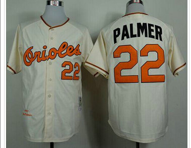 Baltimore Orioles #22 Jim Palmer Mitchell And Ness 1970 Cream Throwback Stitched Baseball Jersey Baltimore Orioles #22 Jim Palmer Mitchell And Ness 1970 Cream Throwback Stitched Baseball Jersey