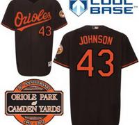 Baltimore Orioles 43# Jim Johnson Black Cool Base MLB Jersey W 20th Anniversary Patch Baltimore Orioles 43# Jim Johnson Black Cool Base MLB Jersey W 20th Anniversary Patch