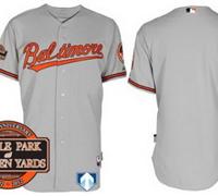 Baltimore Orioles Blank Grey Cool Base MLB Jersey W 20th Anniversary Patch Baltimore Orioles Blank Grey Cool Base MLB Jersey W 20th Anniversary Patch