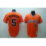 mlb baltimore orioles #5 robinson m&n orange mlb baltimore orioles #5 robinson m&n orange