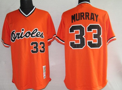 MLB Jerseys baltimore orioles 33# MURRAY Orange M&N MLB Jerseys baltimore orioles 33# MURRAY Orange M&N