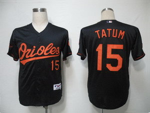 Baltimore Orioles 15 Tatum Black Jerseys Baltimore Orioles 15 Tatum Black Jerseys