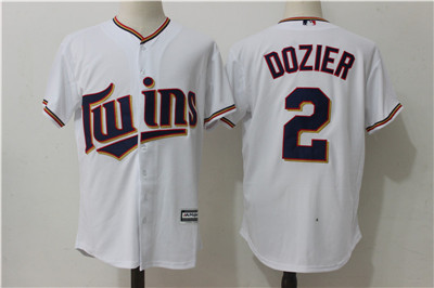 Twins 2 Brian Dozier White Alternate Cool Base Jersey Twins 2 Brian Dozier White Alternate Cool Base Jersey