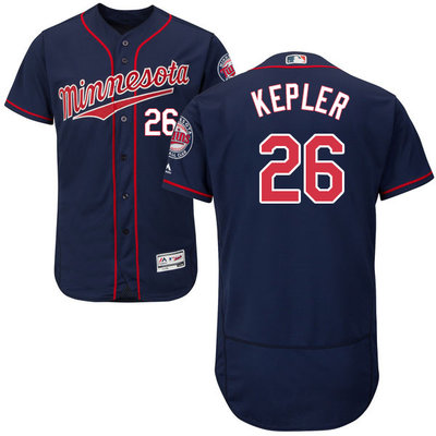 Twins #26 Max Kepler Navy Blue Flexbase Authentic Collection Stitched MLB Jersey Twins #26 Max Kepler Navy Blue Flexbase Authentic Collection Stitched MLB Jersey