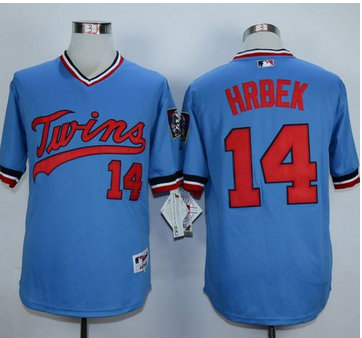 Minnesota Twins #14 Kent Hrbek Light Blue 1984 Turn Back The Clock Stitched MLB Jersey Minnesota Twins #14 Kent Hrbek Light Blue 1984 Turn Back The Clock Stitched MLB Jersey