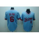 mlb minnesota twins #6 oliva baby blue mlb minnesota twins #6 oliva baby blue