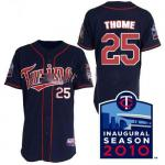 mlb minnesota twins #25 thome blue mlb minnesota twins #25 thome blue