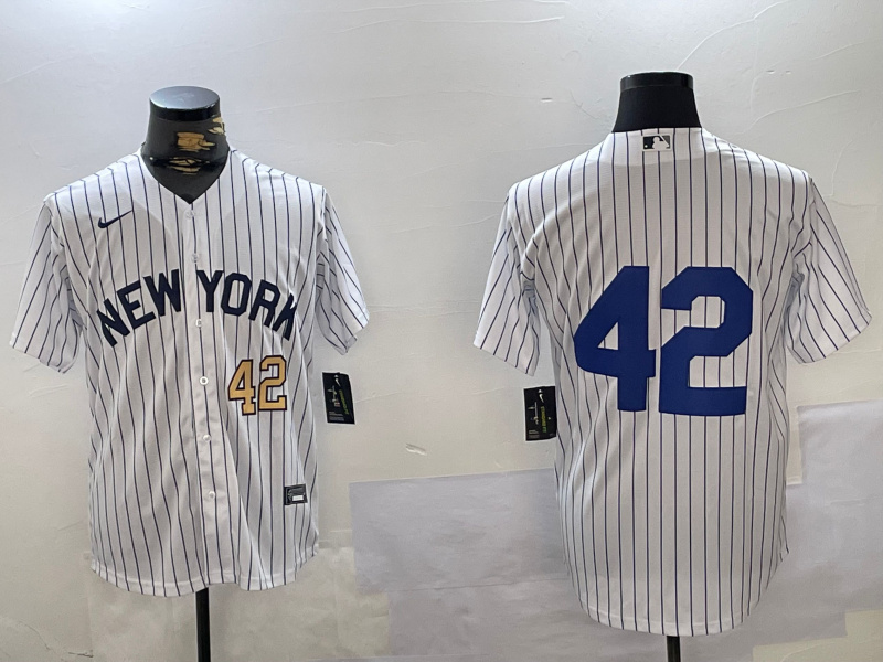 Men's New York Yankees #42 Jackie Robinson White Cool Base Stitched Jerseys Men's New York Yankees #42 Jackie Robinson White Cool Base Stitched Jerseys