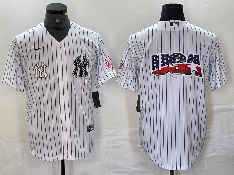 Men's New York Yankees White Team Big Logo Cool Base Stitched Baseball Jersey 25 Men's New York Yankees White Team Big Logo Cool Base Stitched Baseball Jersey 25