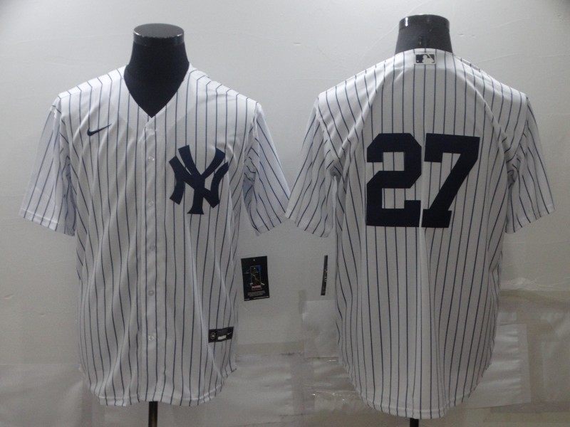 Men's New York Yankees #27 Darrell Rasner White Cool Base Stitched Baseball Jersey Men's New York Yankees #27 Darrell Rasner White Cool Base Stitched Baseball Jersey