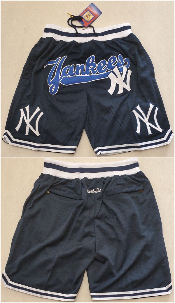Men's New York Yankees Navy Shorts (Run Small) Men's New York Yankees Navy Shorts (Run Small)