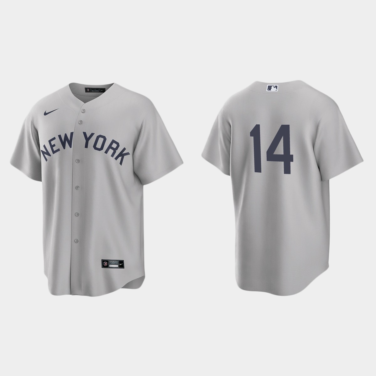 New York Yankees #14 Tyler Wade Men's Nike Gray 2021 Field of Dreams Game MLB Jersey New York Yankees #14 Tyler Wade Men's Nike Gray 2021 Field of Dreams Game MLB Jersey