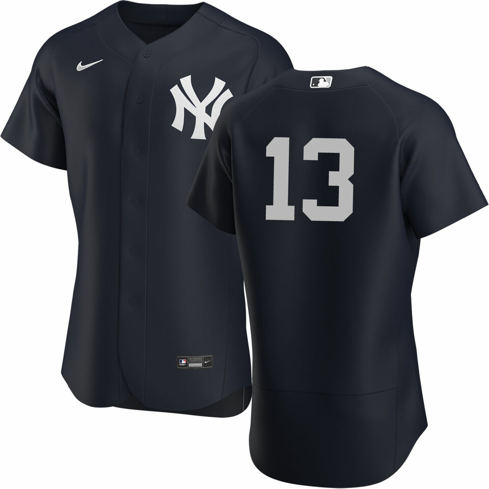 New York Yankees #13 Joey Gallo Men's Nike Black Authentic Alternate MLB Jersey New York Yankees #13 Joey Gallo Men's Nike Black Authentic Alternate MLB Jersey
