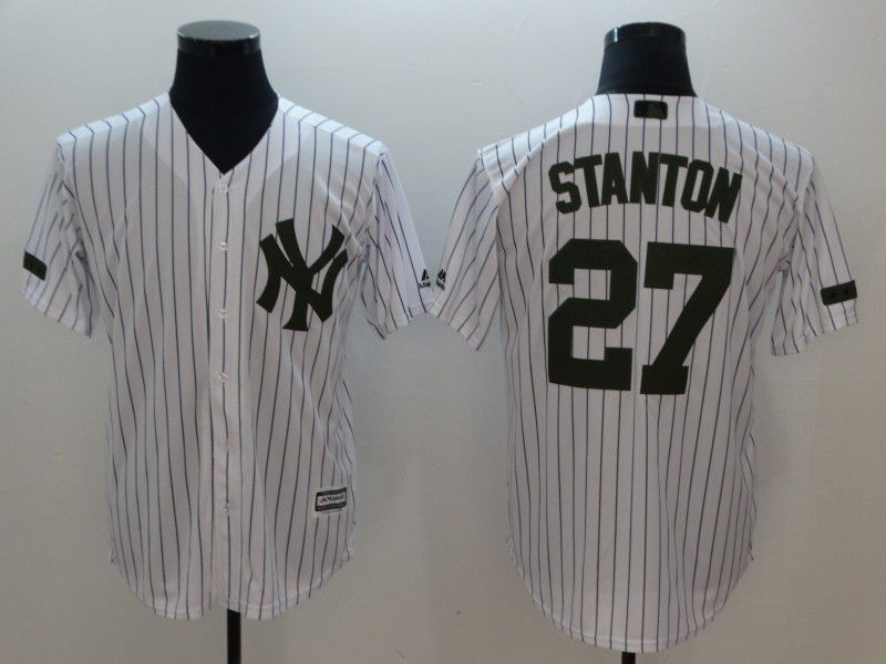 Men New York Yankees 27 Stanton White Game 2021 MLB Jersey Men New York Yankees 27 Stanton White Game 2021 MLB Jersey
