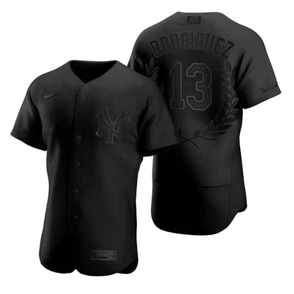 Yankees 13 Alex Rodriguez Black Nike Flexbase Fashion Jersey Yankees 13 Alex Rodriguez Black Nike Flexbase Fashion Jersey