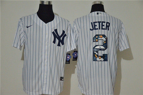 Yankees 2 Derek Jeter White Nike Cool Base Player Jersey Yankees 2 Derek Jeter White Nike Cool Base Player Jersey