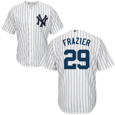 Yankees 29 Todd Frazier White Cool Base Jersey Yankees 29 Todd Frazier White Cool Base Jersey