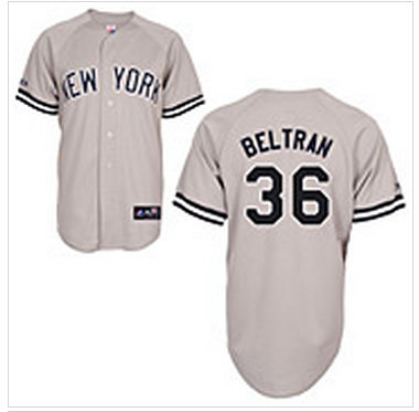 New York Yankees #36 Replica Carlos Beltran Road Jersey New York Yankees #36 Replica Carlos Beltran Road Jersey