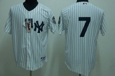 MLB Jersey New York Yankees #7 Mantle White Jersey MLB Jersey New York Yankees #7 Mantle White Jersey