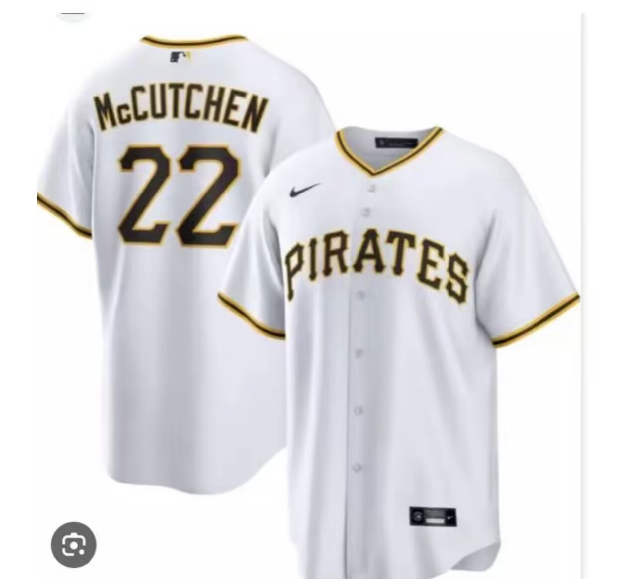 Pirates #22 Andrew McCutchen White Flexbase MLB Jersey Pirates #22 Andrew McCutchen White Flexbase MLB Jersey