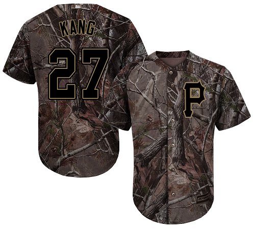 Pirates #27 Jung-ho Kang Camo Realtree Collection Cool Base Stitched Baseball Jersey Pirates #27 Jung-ho Kang Camo Realtree Collection Cool Base Stitched Baseball Jersey