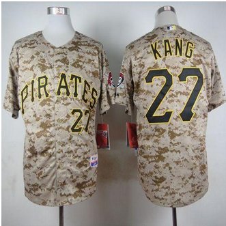 Pittsburgh Pirates #27 Jung-ho Kang Camo Alternate Cool Base Stitched Baseball Jersey Pittsburgh Pirates #27 Jung-ho Kang Camo Alternate Cool Base Stitched Baseball Jersey