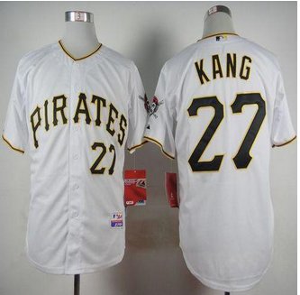 Pittsburgh Pirates #27 Jung-ho Kang White Cool Base Stitched Baseball Jersey Pittsburgh Pirates #27 Jung-ho Kang White Cool Base Stitched Baseball Jersey