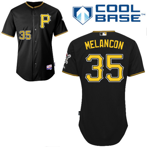 Pittsburgh Pirates #35Mark Melancon Authentic Andrew McCutchen Alternate black Jersey Pittsburgh Pirates #35Mark Melancon Authentic Andrew McCutchen Alternate black Jersey