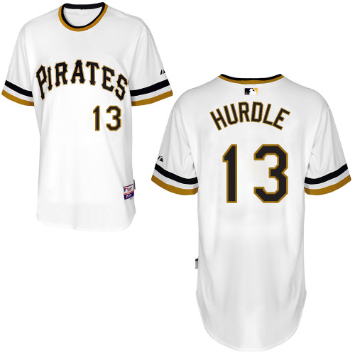Pittsburgh Pirates #13Clint Hurdle Authentic Andrew McCutchen Alternate White Jersey Pittsburgh Pirates #13Clint Hurdle Authentic Andrew McCutchen Alternate White Jersey