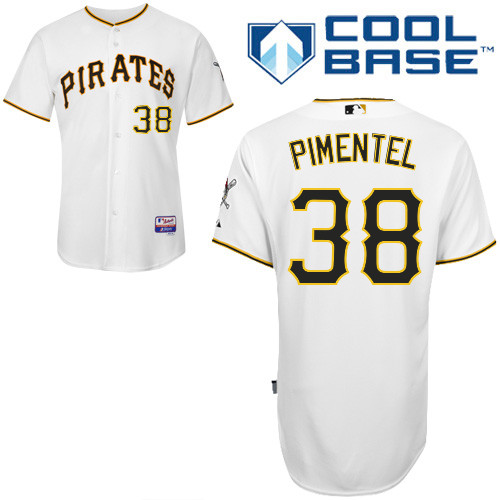 Pittsburgh Pirates #38Stolmy Pimentel Authentic Andrew McCutchen Home White Jersey Pittsburgh Pirates #38Stolmy Pimentel Authentic Andrew McCutchen Home White Jersey