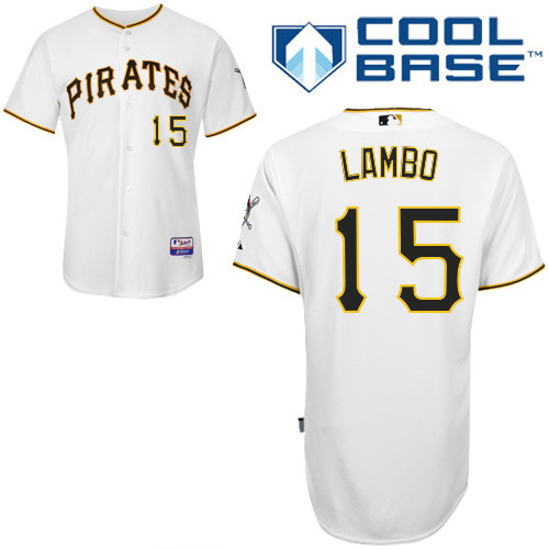 Pittsburgh Pirates #15Andrew Lambo Authentic Andrew McCutchen Home White Jersey Pittsburgh Pirates #15Andrew Lambo Authentic Andrew McCutchen Home White Jersey